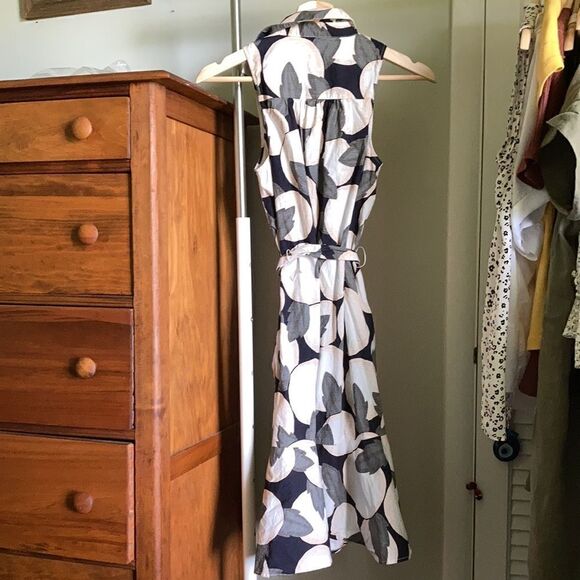 Ann Taylor Sleeveless Printed Dress Size XS - Picture 4 of 8